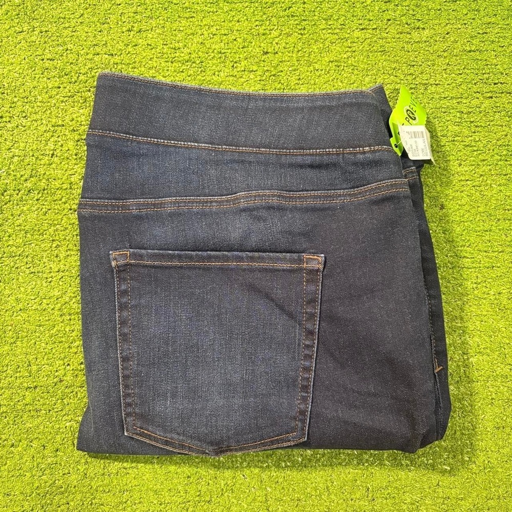 Maurice's Dark Wash Cool Comfort Pull On Jeggings Size 22W Reg Jeans